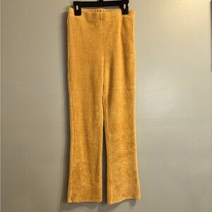 BillaBong yellow corduroy pants